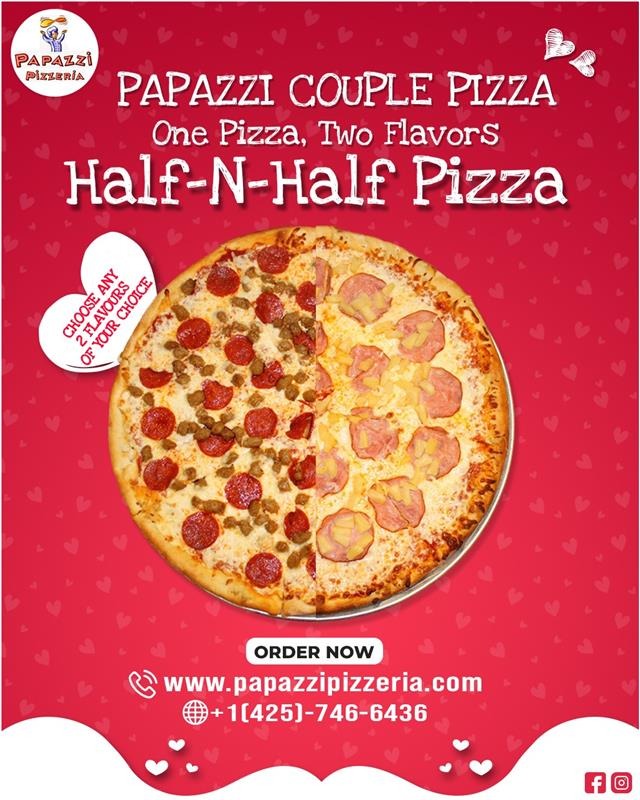 Valentine Couple Pizza